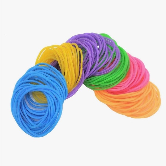 Pack Of Beautiful Rainbow Jelly Bracelets - Picture 3 of 3